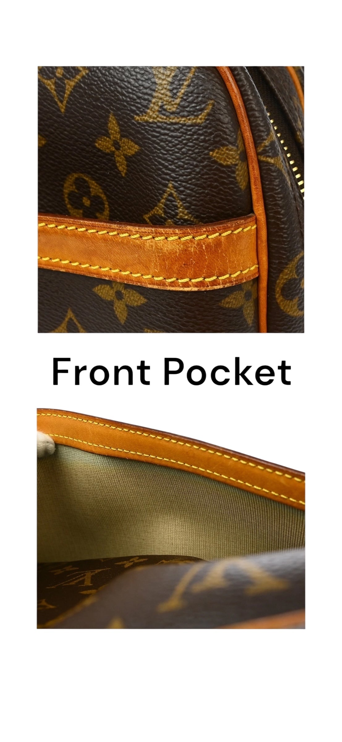 LV Monogram Reporter PM