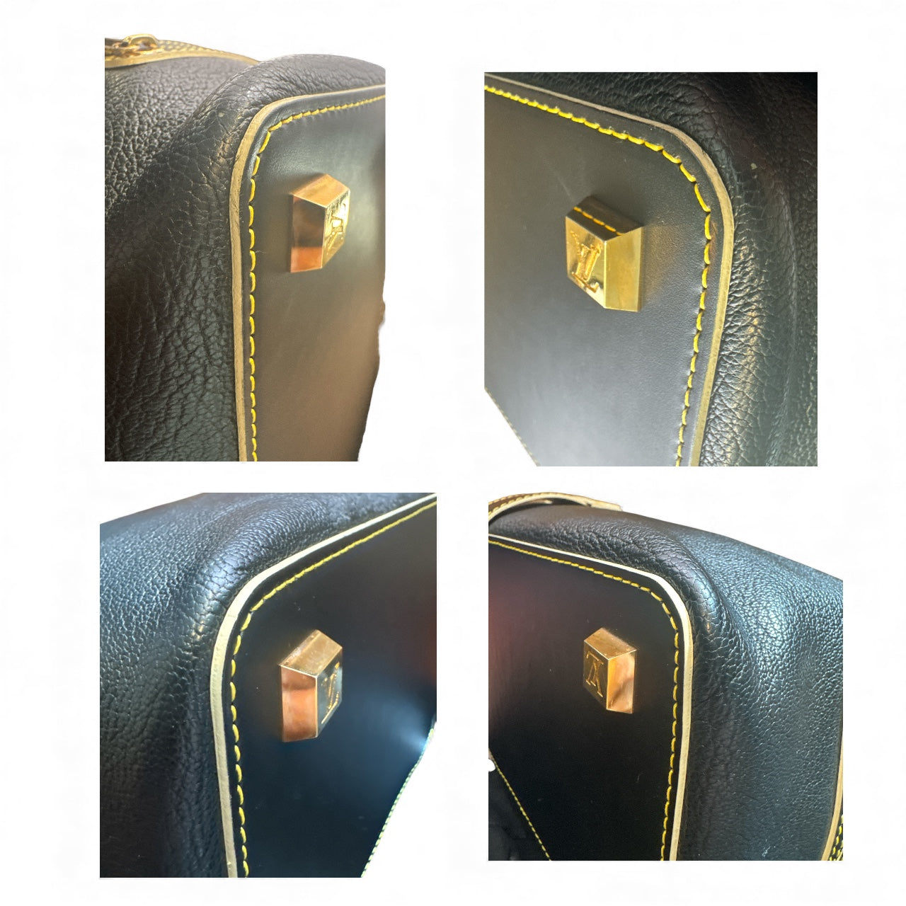 Louis Vuitton Black Leather Suhali L’Ingénieux PM Satchel