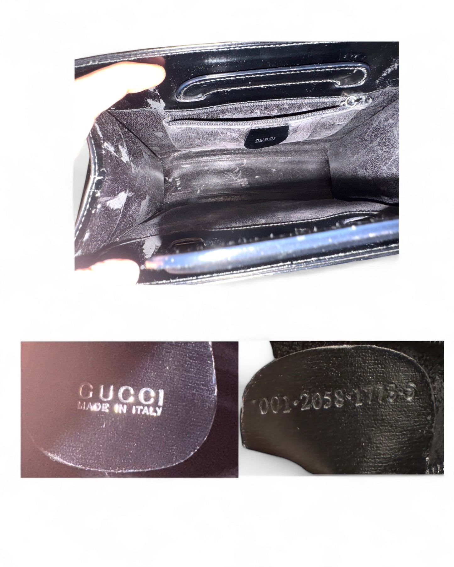 ﻿Gucci Sac Cabas Vinyle Noir